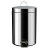 Ведро для мусора Санакс 107 из нержавеющей стали с педалью 7л