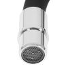 Смеситель для кухни Gross Aqua ColorFlex 3241508B с гибким изливом чёрный