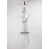 Душевая система LEDEME L2411 с термостатическим смесителем и тропическим душем