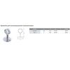 Крепление телескопическое для полотенцесушителей TIM K21-3/4 3/4
