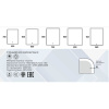 Зеркало для ванной Glamour ЗЛП140 600x800 LED подсветка сенсорный выключатель