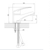 Смеситель для умывальника Diadonna D80110112