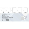 Зеркало для ванной Glamour ЗЛП243 500x700 LED подсветка сенсорный выключатель