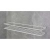 Полка для ванной ProfFero П0001288 Белая настенная 1 ярус