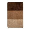 Коврик для ванной Санакс 00214 SILVER одинарный Коричневый 60х100 см