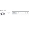 Отpaжaтeль плоский TIM K03-0702S 1/2