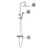 Душевая стойка GFmark 4875 с тропическим душем и смесителем