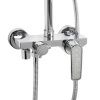 Душевая стойка GFmark 4875 с тропическим душем и смесителем