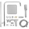 Душевая стойка GFmark 4875 с тропическим душем и смесителем
