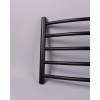 Полотенцесушитель BRIMIX BK109AW5S Черный матовый электрический ДУГА прямой на 5 перекладин из нерж. стали 415х540х80, t - 50*C