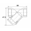 Фильтр магистральный TIM BL5801 косой для грубой очистки