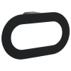 Кольцо для ванны GROSS AQUA Space Matt Black GA18232MB для полотенец