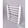 Полотенцесушитель BRIMIX 08061W Белый глянец электрический лесенка 600 х 500 х 100 мм на 8 перекладин 190 W