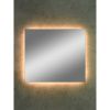 Зеркало Trezhe LED 800х700 с бесконтактным сенсором, теплая подсветка ЗЛП315