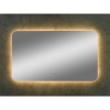 Зеркало Burzhe LED 1200х700 с бесконтактным сенсором, теплая подсветка ЗЛП323