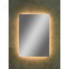 Зеркало Trezhe LED 500х700 с бесконтактным сенсором, теплая подсветка ЗЛП313