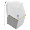 Сушилка для рук GFmark 6860 для сушки рук цвет Белый модель V-windblade 1200W