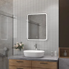 Зеркало Russo LED 600x700 ЗЛП3034 с сенсором