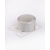 Бордюрная лента для ванной 20х20*3.35 м серая (1/36)