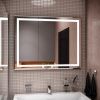 Зеркало Торрес Люкс LED-подсветка 800х600х35 ЗЛП158