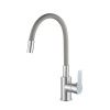 Смеситель для кухни RUSH Siple SI7335-60Grey с гибким изливом Серый