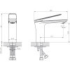 Смеситель для раковины RUSH Bering BE5535-11 хром