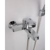 Смеситель для ванны RUSH Balearic BA3935-44 с коротким изливом хром