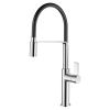 Смеситель для кухни RUSH MS9035-35Black с гибким изливом Черный