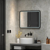Зеркало Enjoy Black Led 800х600 с сенсором ЗЛП1327
