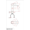 Смеситель для раковины D&K Bayern.Liszt  DA1512105 черный