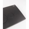 Кнопка механическая двойная D&K Venice DB1029025 черный