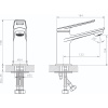 Смеситель для раковины RUSH Socotra ST1235-11 хром