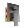 Встроенная душевая система RUSH Thira TR3635-60Black, 3 режимная