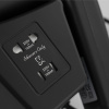 Фен для волос GFmark 6813 в ванную комнату 1200W с розеткой черный