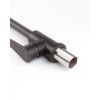 Смеситель для кухни OLIVE'S Olisan ST1007B STEEL черный из нержавеющей стали