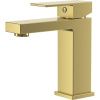 Смеситель для раковины D&K Bayern.Liszt DA1512107 матовое золото