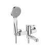 Смеситель для ванны LEDEME L3161 с коротким изливом