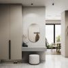 Зеркало Fleur Led 600х1000 с бесконтактным сенсором, холодная подсветка ЗЛП532