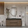 Зеркало Fleur Led 600х1000 с бесконтактным сенсором, холодная подсветка ЗЛП532