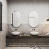 Зеркало Fleur Led 600х1000 с бесконтактным сенсором, холодная подсветка ЗЛП532