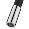 Смеситель для кухни GROSS AQUA 3245609B ColorFlexPlus с гибким изливом чёрный, с подключением к фильтру питьевой воды