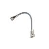 Смеситель для кухни GROSS AQUA 3241609SSG Neosteel серый гибкий излив