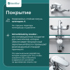 Душевая стойка Knotlor EcoFlow KN-15 с изливом, хром