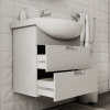 Тумба для ванны подвесная Vario Sf 60.2Y tpVARIO.Sf60.2Y-08 с раковиной Балтика 60