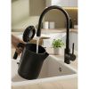 Смеситель для кухни GROSS AQUA ColorFlex Matt Black 3241508MB с гибким изливом чёрный