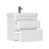 Тумба подвесная EQUIL Nice 60.2Y tpNICE60.2Y-05 Краска 2 ящика с раковиной Nice 9595-60