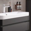 Тумба подвесная Eltoro 80.2Y tpELTR80.2Y-03 Пленка Soft touch 2 ящика с раковиной Nice 80 9595-80