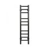 Полотенцесушитель электрический 82 Вт Grois Laura GR-133 200x1000 П10 black mat R