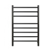 Полотенцесушитель электрический 90 Вт Grois Laura GR-132 500x800 П8 black mat R