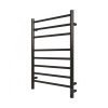 Полотенцесушитель электрический 90 Вт Grois Laura GR-132 500x800 П8 black mat R